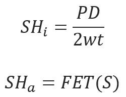 Barlow Stress Check Formula